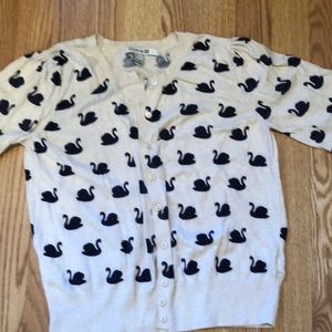 Forever 21 Swan Cardigan